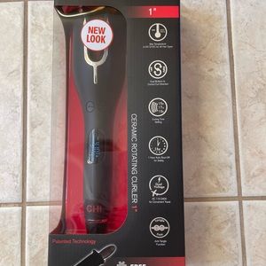 CHI Spin & Curl with free cleaning tool.  Brand New - In Box